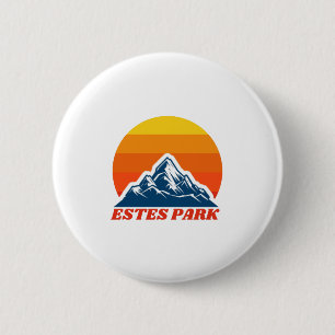 Bóton Redondo 5.08cm Estes Park, Colorado