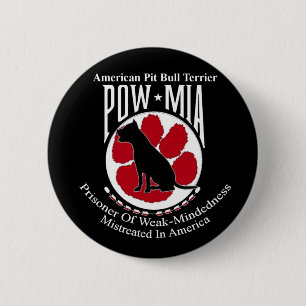 Bóton Redondo 5.08cm Estilo de MIA do PRISIONEIRO DE GUERRA do botão do