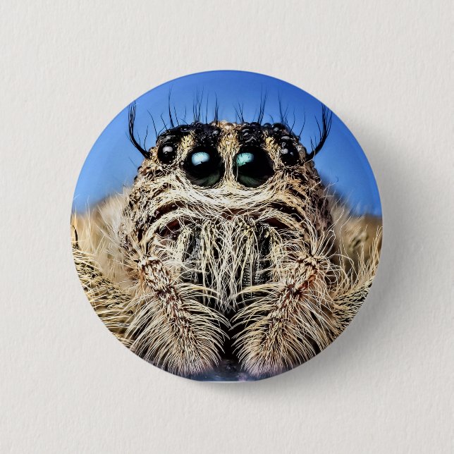 Bóton Redondo 5.08cm Estou de olho em você! (Frente)