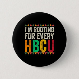 Bóton Redondo 5.08cm Estou Torcendo Por Cada Graduado Hbcu Hbcu Faculda