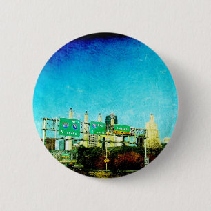 Bóton Redondo 5.08cm Estrada de Kansas City