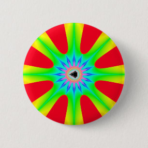 Bóton Redondo 5.08cm Estrela - Botão Fratural