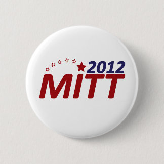 Bóton Redondo 5.08cm Estrela de Mitt Romney 2012