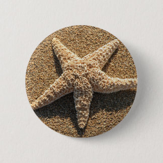 Bóton Redondo 5.08cm Estrela do mar na praia