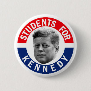 Bóton Redondo 5.08cm Estudantes para Kennedy