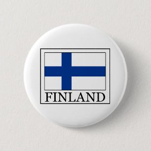Bóton Redondo 5.08cm Etiqueta de Finlandia
