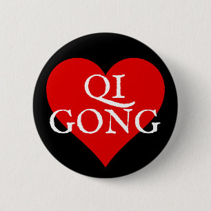 Bóton Redondo 5.08cm Eu adoro o pino do botão do gong