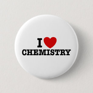 Bóton Redondo 5.08cm Eu amo a química