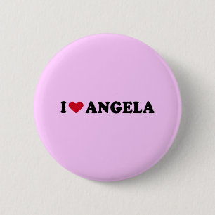 BÓTON REDONDO 5.08CM EU AMO ANGELA