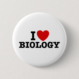 Bóton Redondo 5.08cm Eu Amo Biologia