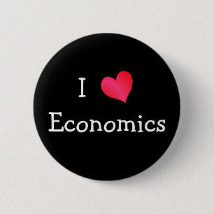 Bóton Redondo 5.08cm Eu Amo Economia