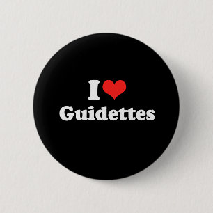 Bóton Redondo 5.08cm Eu Amo Guidettes