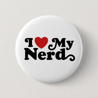 Bóton Redondo 5.08cm Eu Amo Meu Nerd