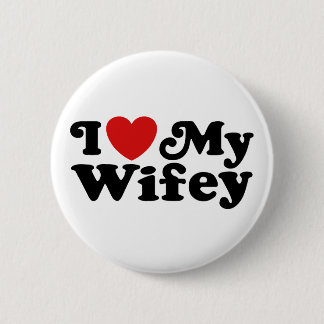 Bóton Redondo 5.08cm Eu Amo Minha Wifey