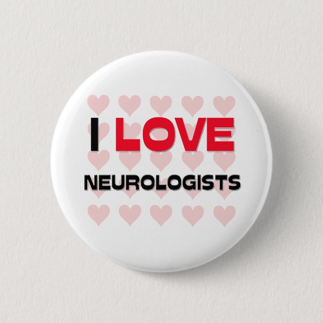 BÓTON REDONDO 5.08CM EU AMO NEUROLOGISTAS (Frente)