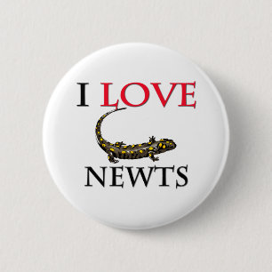 Bóton Redondo 5.08cm Eu amo Newts