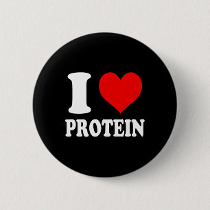 Bóton Redondo 5.08cm Eu Amo Proteína 1