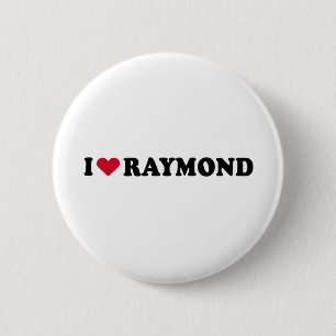 BÓTON REDONDO 5.08CM EU AMO RAYMOND