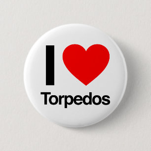 Bóton Redondo 5.08cm eu amo torpedos