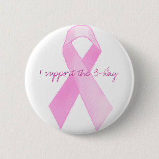 Bóton Redondo 5.08cm "Eu apoio botão do dia 3"