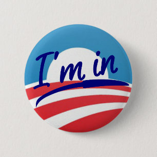 Bóton Redondo 5.08cm Eu estou no botão