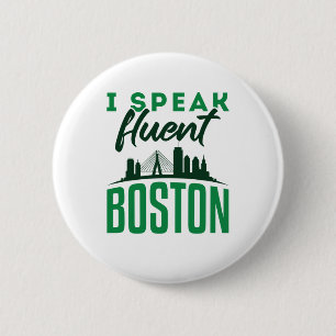 Bóton Redondo 5.08cm Eu Falo Sotaque Fluent Boston Bostonian