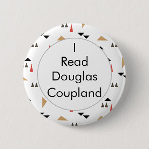 Bóton Redondo 5.08cm Eu li o botão canadense dos livros de Douglas