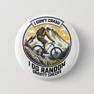 Bóton Redondo 5.08cm Eu não despenho Eu faço exames aleatórios de gravi