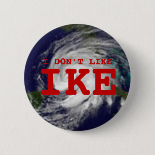 Bóton Redondo 5.08cm Eu não gosto de Ike