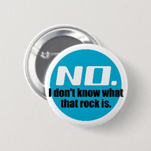 Bóton Redondo 5.08cm Eu não sei o que essa rocha é (o azul)