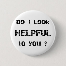 Bóton Redondo 5.08cm Eu olho útil a você?