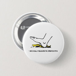 Bóton Redondo 5.08cm Eu pedi o meme de paródia da bandeira Gadsden opos