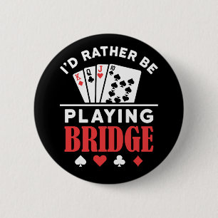 Bóton Redondo 5.08cm Eu Preferencialmente Estaria Jogando Ponte