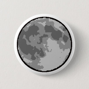 Bóton Redondo 5.08cm Eu quero ser a cara - Moon o Pin