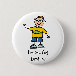 Bóton Redondo 5.08cm Eu sou o botão do big brother