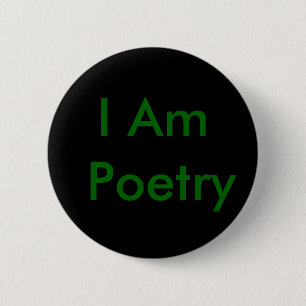Bóton Redondo 5.08cm Eu sou poesia