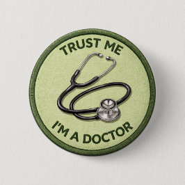 Bóton Redondo 5.08cm Eu Sou Um Médico