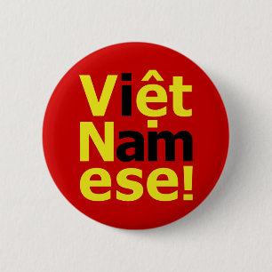 Bóton Redondo 5.08cm eu sou Viet Namese!