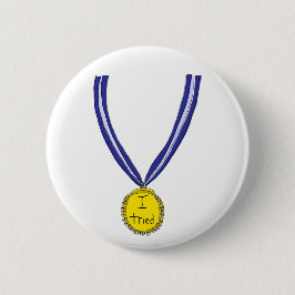 Bóton Redondo 5.08cm Eu Tentei Medalha