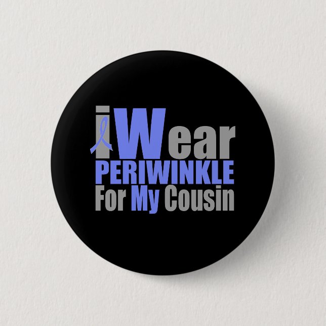 Bóton Redondo 5.08cm Eu Visto Pergueiro Para O Meu Primo (Frente)