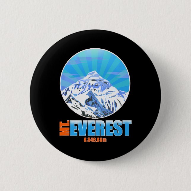 Bóton Redondo 5.08cm Everest Cool Design  (Frente)