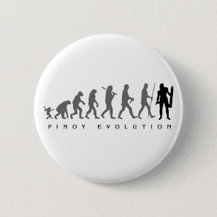 Bóton Redondo 5.08cm Evolução Lapu Lapu de Pinoy