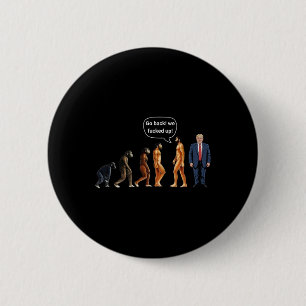 Bóton Redondo 5.08cm Evolução Vá Ck Nós Ed Subimos Donald Trump