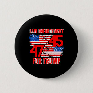 Bóton Redondo 5.08cm Execução Da Trump 45 47