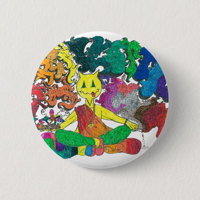 Bóton Redondo 5.08cm Extensão Percentual (Frente)