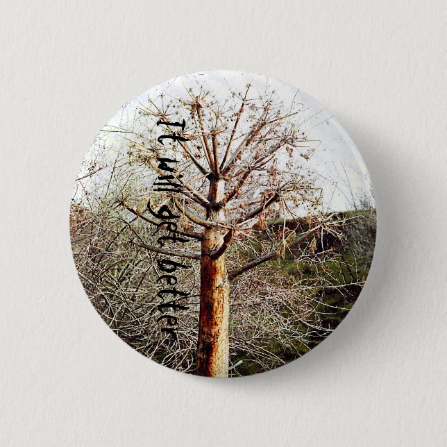 Bóton Redondo 5.08cm Fábrica de Ferula Seca (Frente)