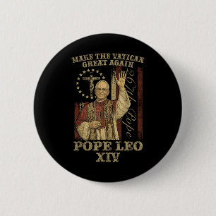 Bóton Redondo 5.08cm Faça O Excelente Do Vaticano De Novo Shirt Cardina