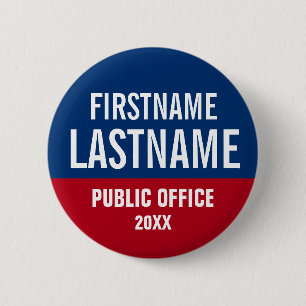 Bóton Redondo 5.08cm Faça um botão da campanha