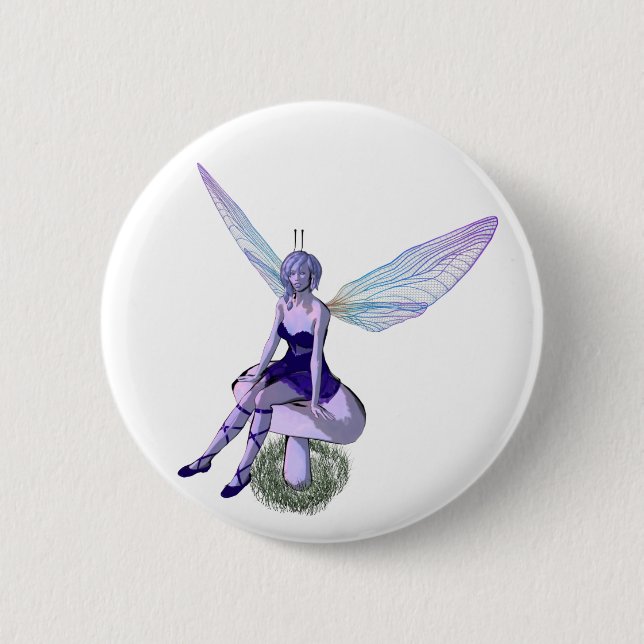 Bóton Redondo 5.08cm Faery - PIN (Frente)