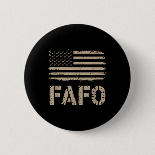 Bóton Redondo 5.08cm Fafo Flag